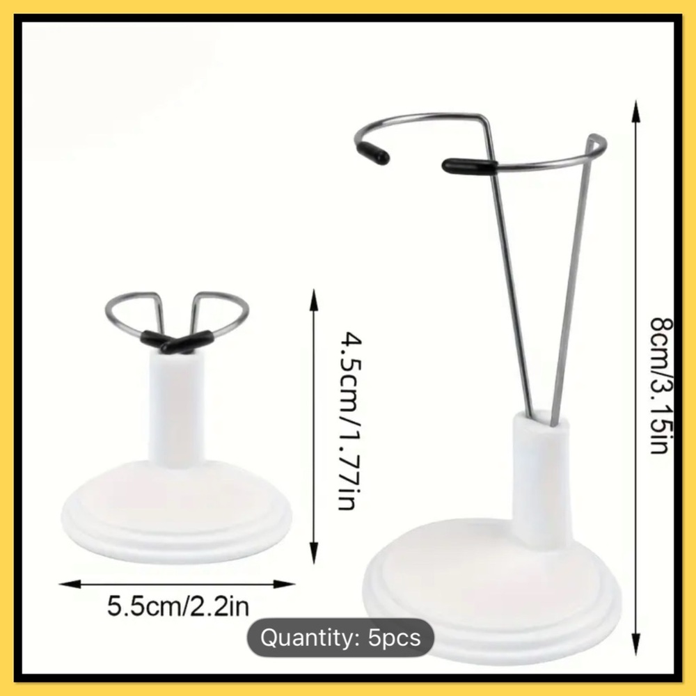 Labubu White and Black Display Stand